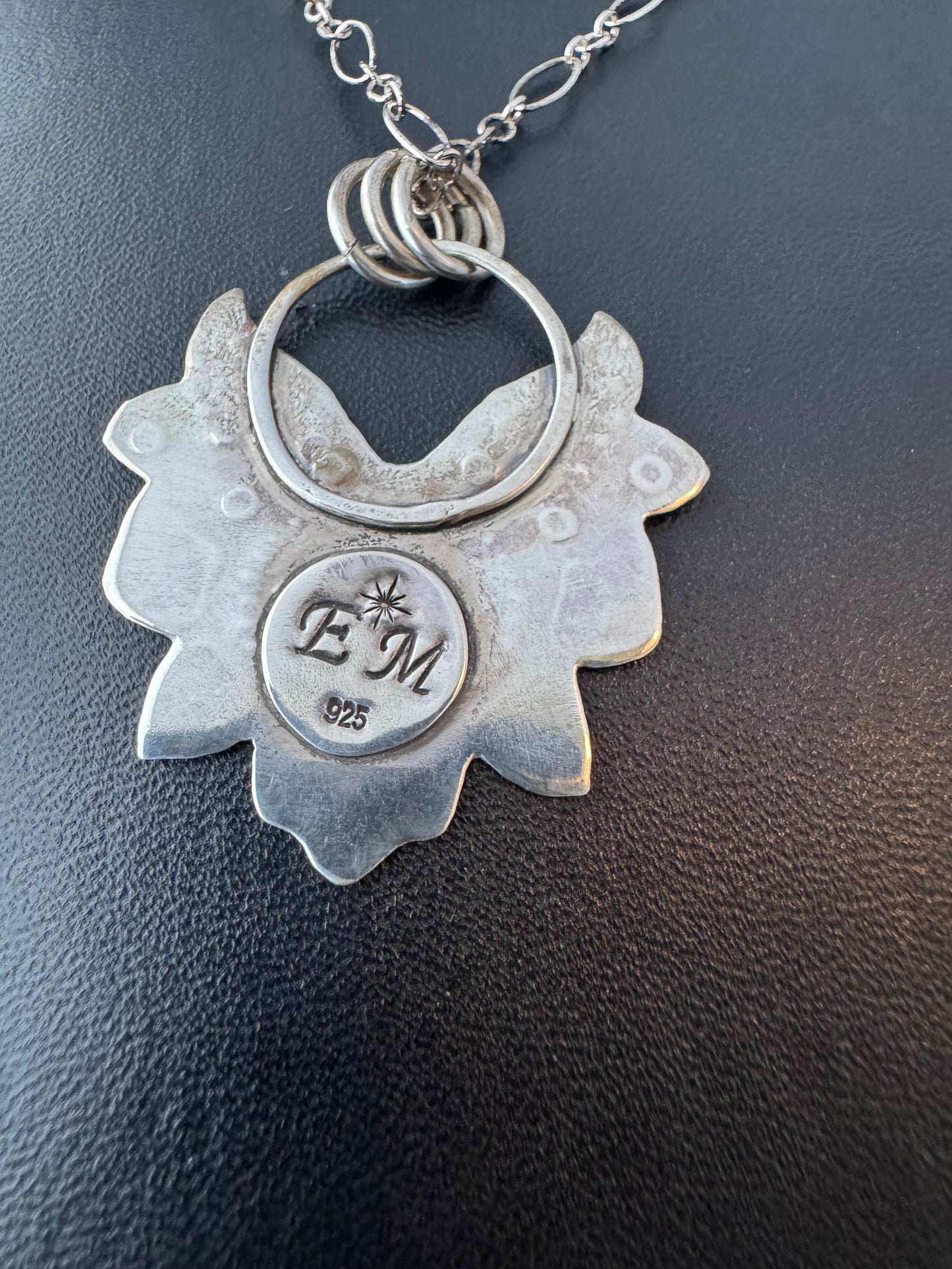 Sterling Silver Eye Necklace