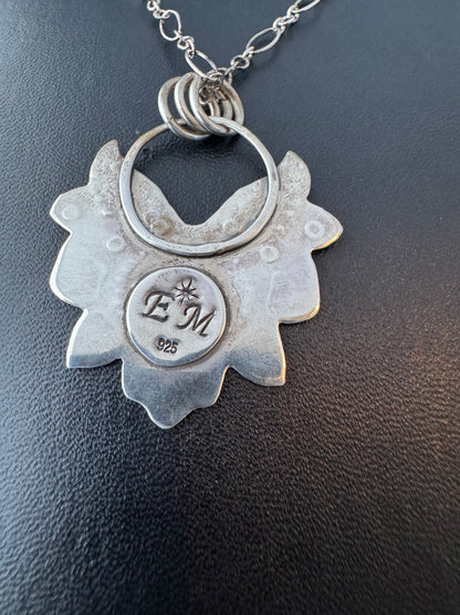Sterling Silver Eye Necklace