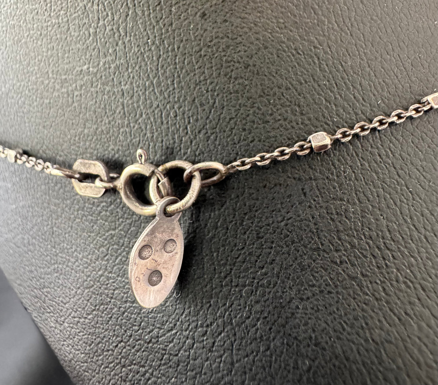 Sterling Silver Lotus Shaped Carnelian Necklace