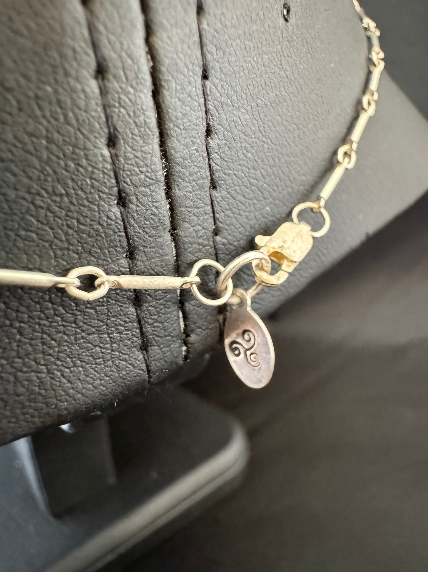 Sterling Silver Octopus w Ethiopian Opal Necklace