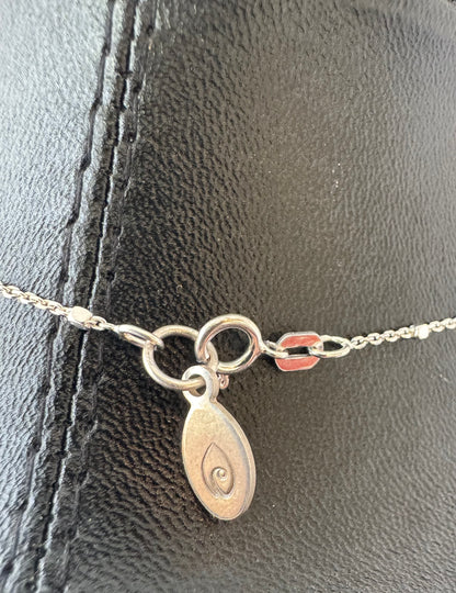 Labradorite & Sterling Pendant on Chain Necklace