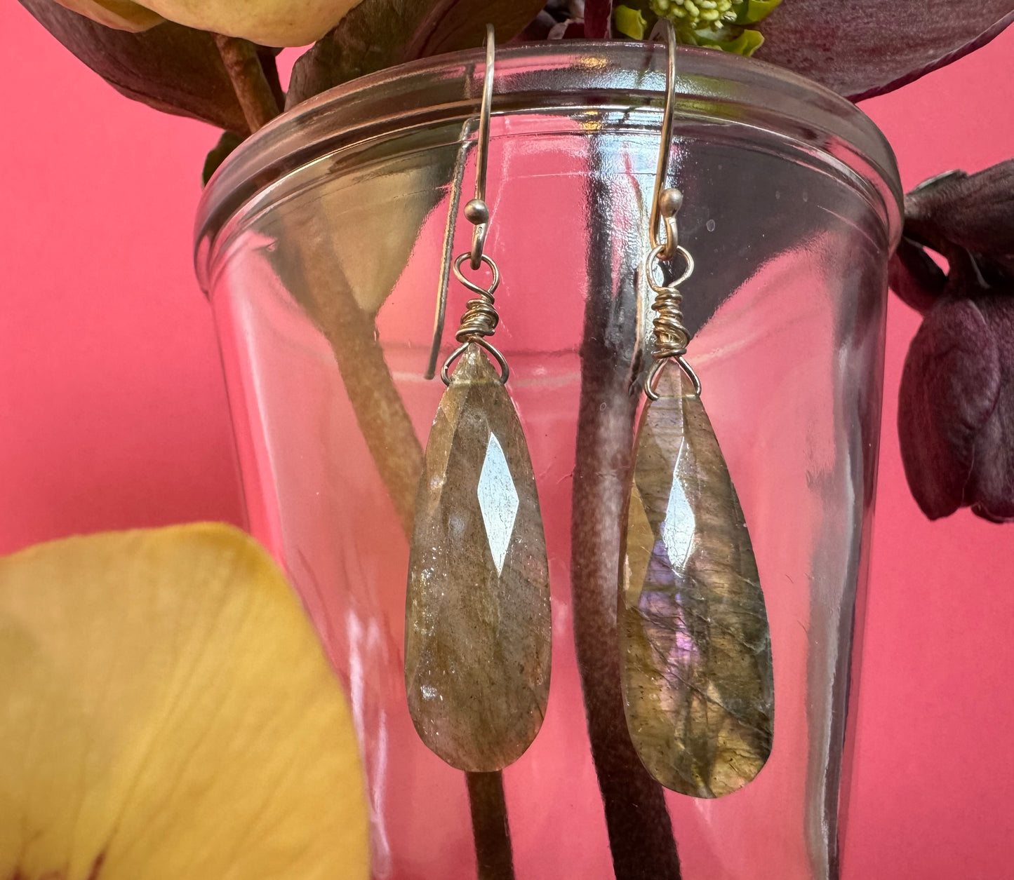 Labradorite Drop Earrings