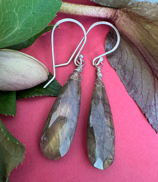 Labradorite Drop Earrings