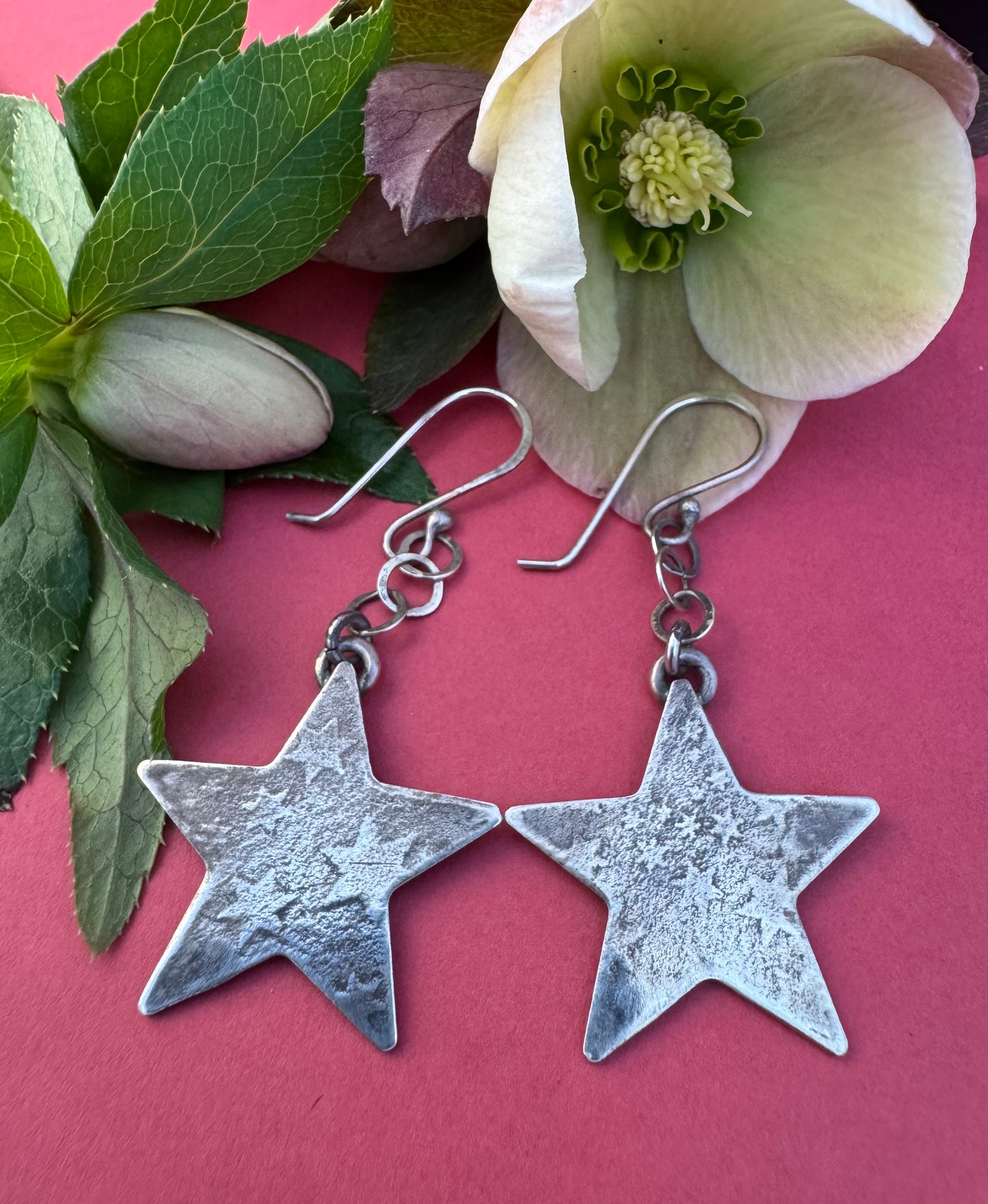 Lucky Star Sterling Silver Earrings