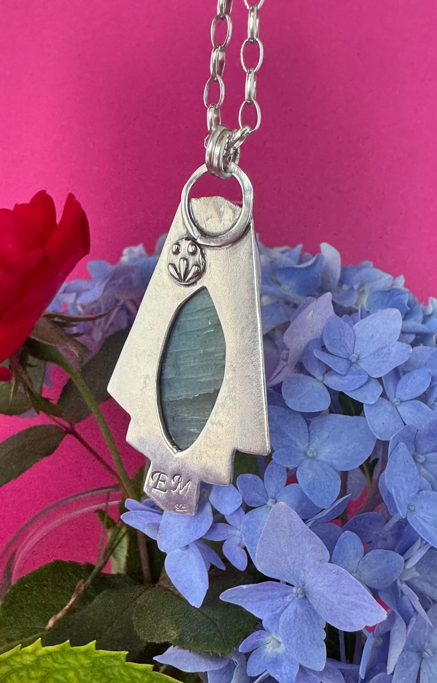 Labradorite & Sterling Silver Necklace