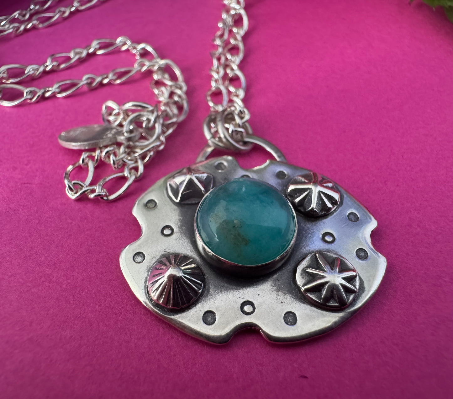 Amazonite & Sterling Silver Necklace